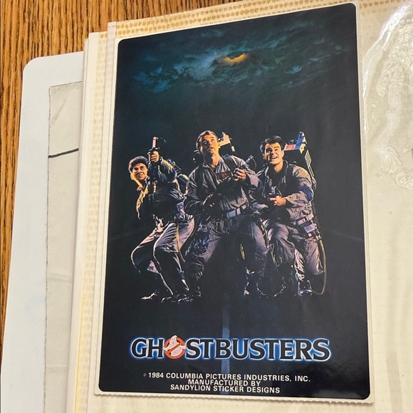 Vintage Ghostbusters Sticker Collection - Picture 2 of 7